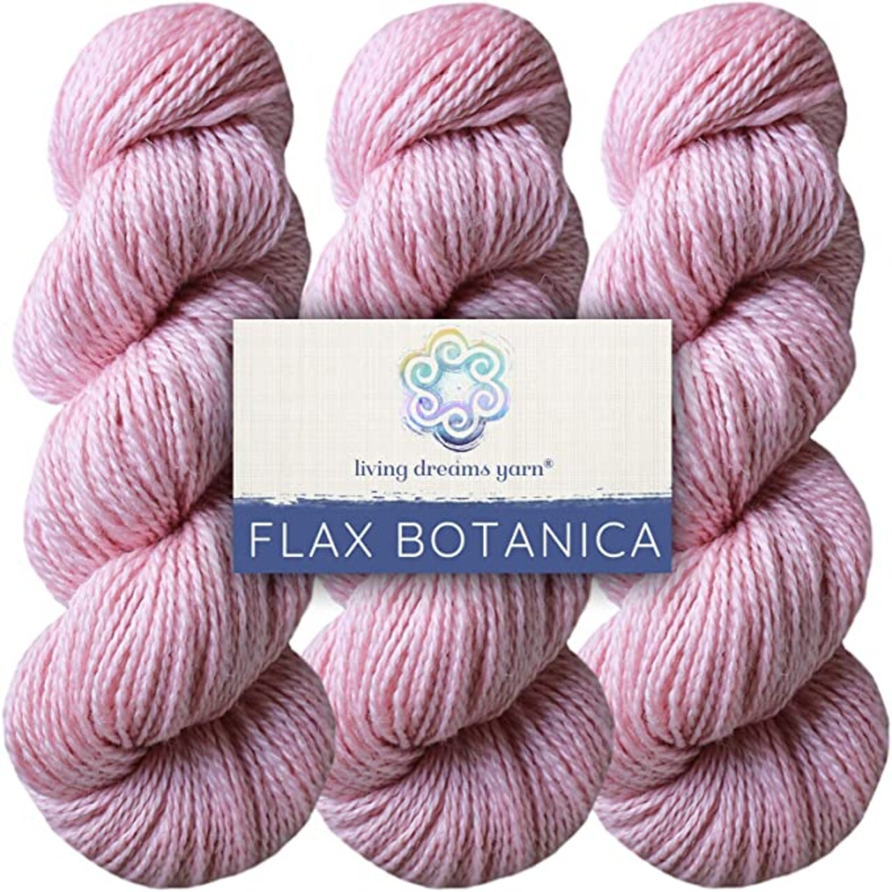 Living Dreams Flax Botanica DK Yarn. Elegant Merino Linen Silk. Cruelty Free & Responsibly Sourced. Pacific Northwest Handmade